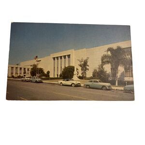 Vintage Tampa FL Postcard Hillsborough County Courthouse In Unposted‎ 1950S 60s